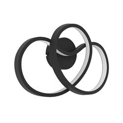 Gianella Black LED Wall Light 900949