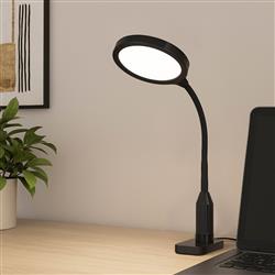 Lauro LED CCT Touch Dimmer Bendy Clamp On Desk Lamp