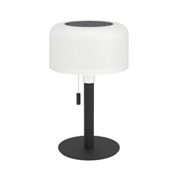 Montapalma LED Black And White IP54 Solar USB-C Rechargeable RGB Table Lamp 75887