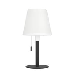 Montapalma LED IP54 Solar USB-C Rechargeable RGB  Black And White Table Lamp 75889 