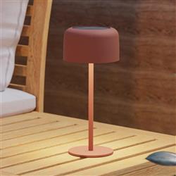 Roccanova LED IP44 USB-C Rechargeable Battery Solar Touch Table Lamp