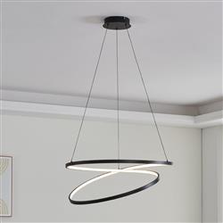 Ruotale Large LED Looped Ceiling Pendant Fitting 