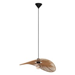 Siruela Black And Natural Brown Woven Shade Medium Pendant 31991