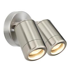 Atlantis IP65 Stainless Steel Coastal Wall Light 73446