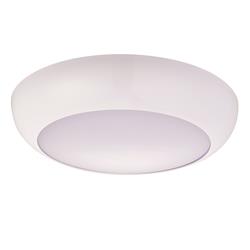 Forca 12 Watt IP65 Gloss White Microwave LED bulkhead 77893