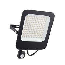 Guard LED 100 Watt Matt Black IP65 PIR Manual Override Floodlight 108601