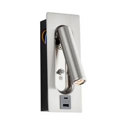 Lumos USB LED Adjustable Wall Light