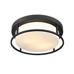 Blaine Metal Made Opal Glass Flush Fitting