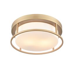 Blaine Metal Made Opal Glass Flush Fitting