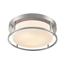 Blaine Metal Made Opal Glass Flush Fitting