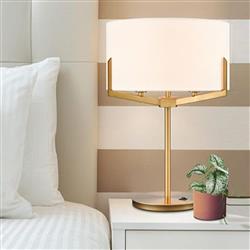 Clifton Aged Brass Table Lamp TL206
