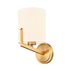 Clifton Aged Brass Wall Fitting FL2488-1