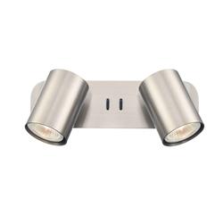 Duet Double Switched Adjustable Wall Light 