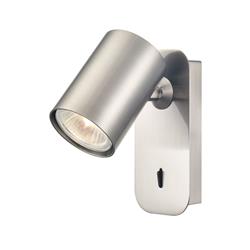 Duet Switched Single Wall Mounted Spotlight 