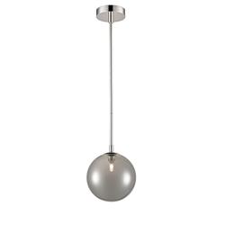 Globe Round Glass Adjustable Rod Pendant Fitting 