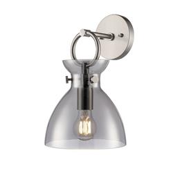 Horizon Single Shaped Glass Wall Light