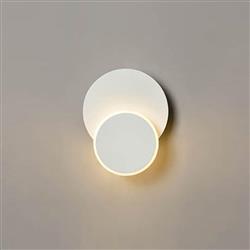 Cresent LED White Dimmable Round Wall Washer WB119