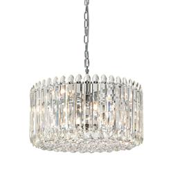 Diva Polished Chrome And Crystal 11 Light Pendant FL2461-11