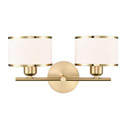 Polaris Textured Drum Shade Double Wall Light 