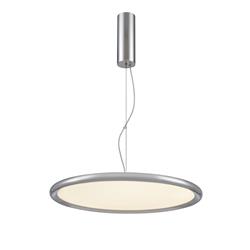 Roswell Large LED Polished Nickel Dimmable Ceiling Pendant PCH484