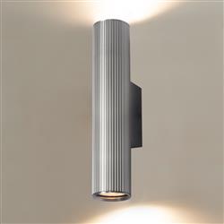 Scout Ribbed Up And Down Cylinder Wall Light 