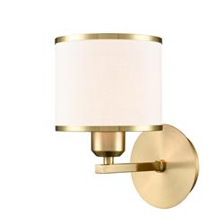 Sirius Off White Textured Shade Single Wall Light