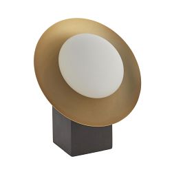 Dark Bronze And Gold Table Lamp Acca-T