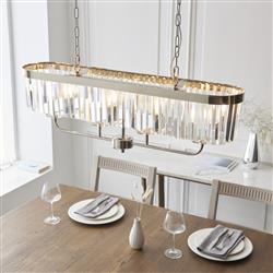 Gracie Four Light Linear Pendants