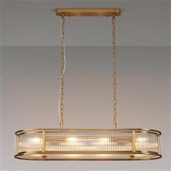 Absecon Convertible 8 Light Linear Ceiling Fitting