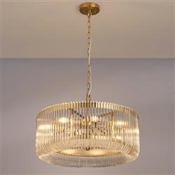 Acushnet 9 Light Pendant