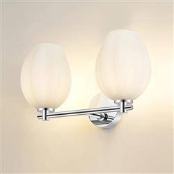Ada IP44 Bathroom Double Wall Light