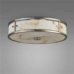 Adams Large Round IP44 Bathroom Flush Light