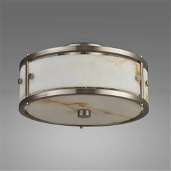Adams Small Round IP44 Bathroom Flush Light