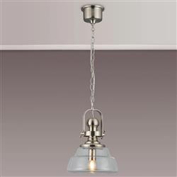 Adelanto Clear Small Single Pendant