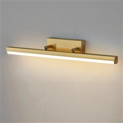 Adelphi Brass LED Medium IP44 Bathroom Wall Light 368938 
