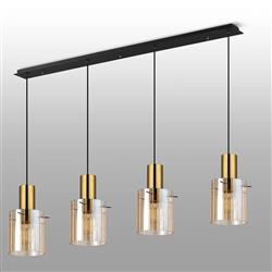 Akron 4 Light Linear Pendant
