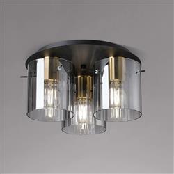 Akron Triple Flush Light
