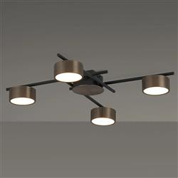 Alamo 4 Light LED Flush Fitting 