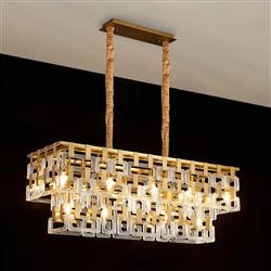 Hadrian 14 Light Linear Pendant