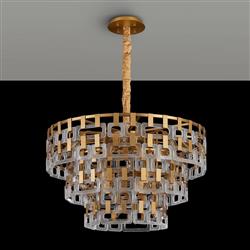 Hadrian 20 Light Tiered Pendant