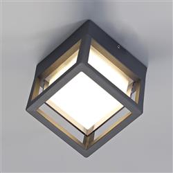 Stamford Square LED Outdoor Wall or Ceiling Light LT30170