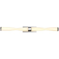 Odessa Double IP44 Bathroom Chrome LED Wall Light LT30352