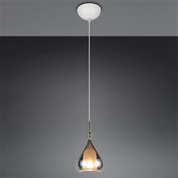 Aldea Matt White Single Pendant