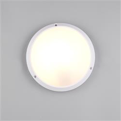 Ambato IP54 Round Matt Finished Outdoor Wall Light