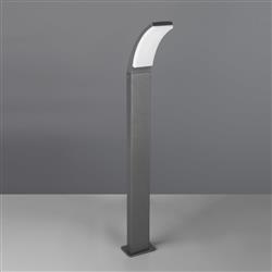 Beja IP44 1000mm Height Anthracite Outdoor LED Post Lamp R43356142