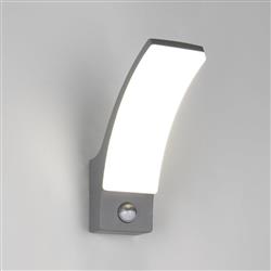 Beja IP44 LED PIR Outdoor Anthracite Wall Light R23359142