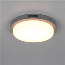 Bermejo Anthracite IP54 Tuneable White Outdoor Motion Sensor Porch Light 630369142