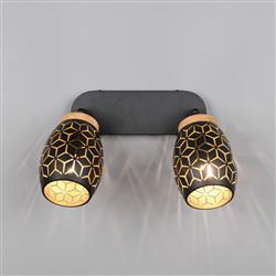 Bidar Double Ceiling Spotlights