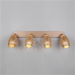 Bidar Four Light Ceiling Spots
