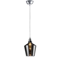 Calais Anthracite and Smoked Glass Pendant 304800142
